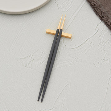 GOA Chopstick Set - Black/Gold